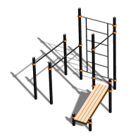 Спортивный комплекс воркаут ВС-98 в Волгограде