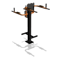 Уличный тренажер  "Брусья-пресс двойной"  УТ202 в Волгограде