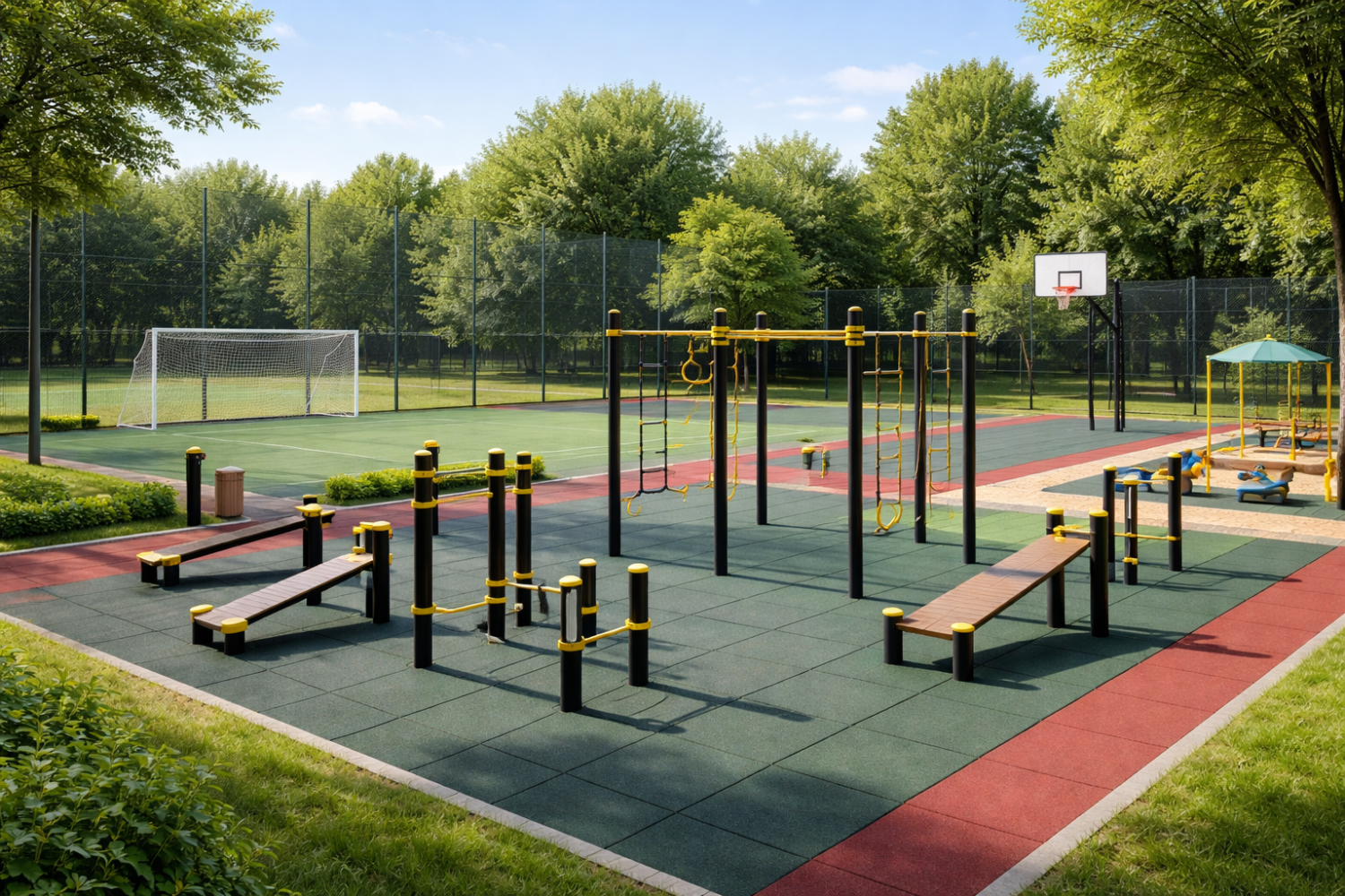 Как организовать спортивную площадку: требования, решения и рекомендации Как организовать спортивную площадку: требования, решения и рекомендации