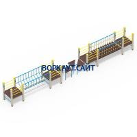 Детский спортивный комплекс Двойной мостик ДСК 3115 в Волгограде