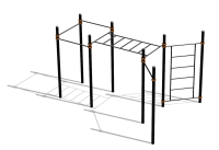 Спортивный комплекс воркаут ВС-117 в Волгограде