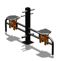 Уличный тренажер  "Каталка двойная"   УТ215 в Волгограде