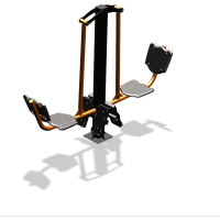 Уличный тренажер  "Жим ногами двойной"  УТ203 в Волгограде