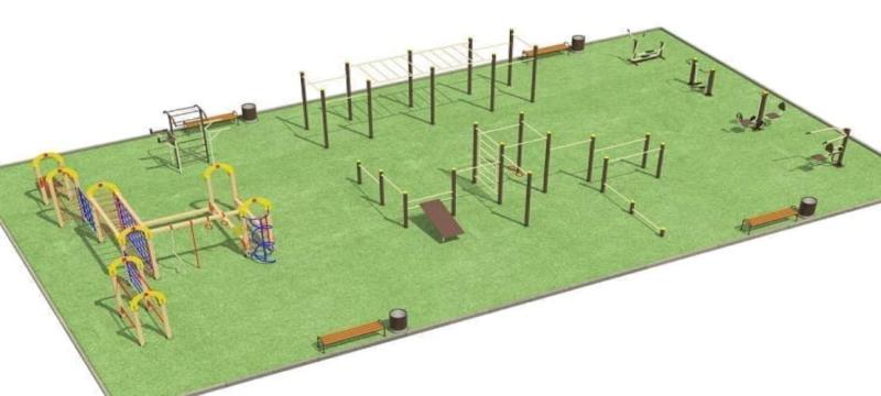 Проект спортивной площадки для любого возраста - 1 096 200 рублей. в Волгограде