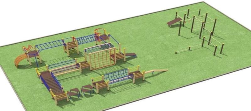 Проект спортплощадки с полосой препятствий - 1 178 100 рублей в Волгограде