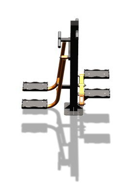 Уличный тренажер "Шпагат Степпер" УТ310 в Волгограде