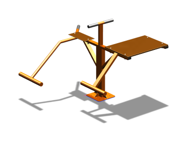 Уличный тренажер "Пресс Гиперэкстензия" УТ327 в Волгограде