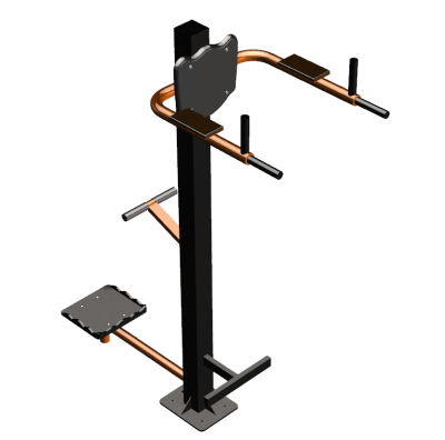 Уличный тренажер "Брусья Пресс Твистер" УТ345 в Волгограде