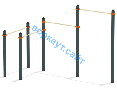 Турник двойной с брусьями ВС-17 в Волгограде