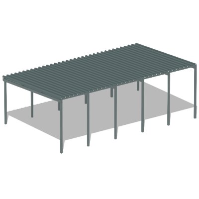 Большой теневой навес трибун МАФ 4131 в Волгограде
