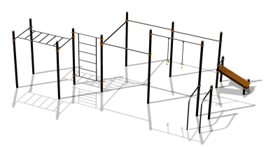 Спортивный комплекс воркаут ВС-153 в Волгограде