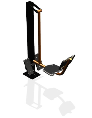 Уличный тренажер "Жим ногами одинарный" УТ 110 в Волгограде Уличный тренажер "Жим ногами одинарный" УТ 110 в Волгограде