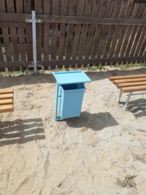 Урна с крышкой МАФ 1631 в Волгограде