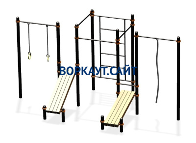 Спортивный комплекс воркаут ВС-44 в Волгограде