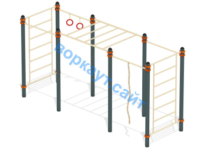 Воркаут комплекс гимнастический  ВС-24 в Волгограде