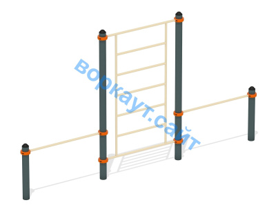 Шведская стенка с перекладинами ВС-13 в Волгограде