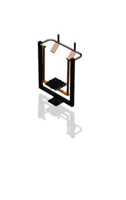 Уличный тренажер  "Маятник-пресс" УТ 104 в Волгограде