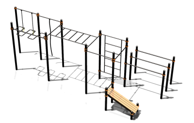 Спортивный комплекс воркаут ВС-77 в Волгограде