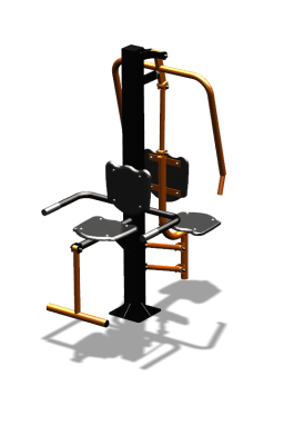 Уличный тренажер "Жим от груди Флекс" УТ324 в Волгограде