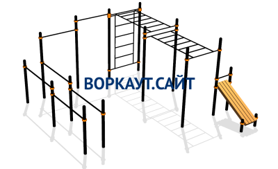 Спортивный комплекс воркаут ВС-109 в Волгограде
