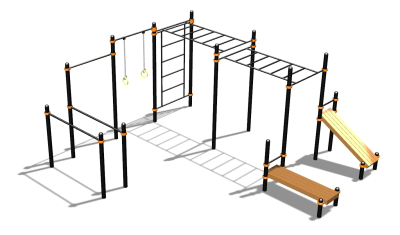 Спортивный комплекс воркаут ВС-71 в Волгограде