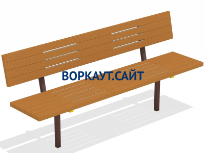 Диван уличный МАФ 1608 в Волгограде