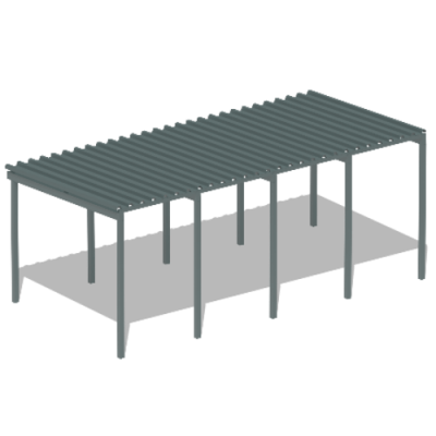 Теневой навес трибун МАФ 4130 в Волгограде