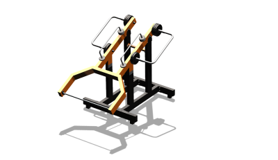 Силовой уличный тренажер  "Мультиштанга"  УТ417 в Волгограде