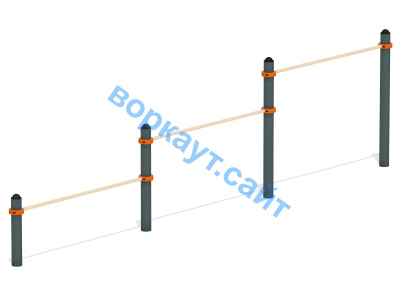 Каскад турников тройной ВС-6 в Волгограде