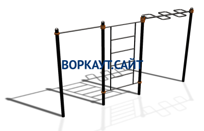 Спортивный комплекс воркаут ВС-129 в Волгограде