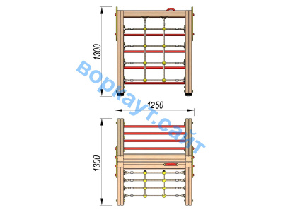 Детский спортивный комплекс ДСК 3201 в Волгограде