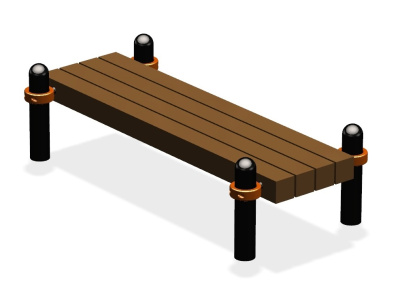 Воркаут скамья ВС-38 в Волгограде