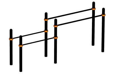 Брусья разновысокие ВС-15 в Волгограде