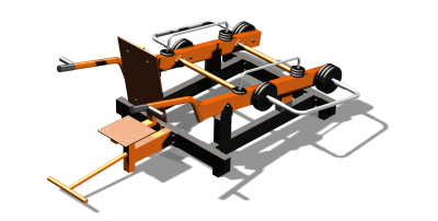 Силовой уличный тренажер  "Трицепс"  УТ424 в Волгограде