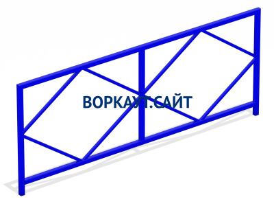 Ограждение площадки МАФ 5001 в Волгограде