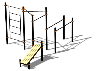 Спортивный комплекс воркаут ВС-140 в Волгограде