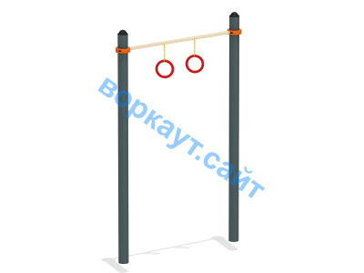 Турник с кольцами ВС-7 в Волгограде Турник с кольцами ВС-7 в Волгограде