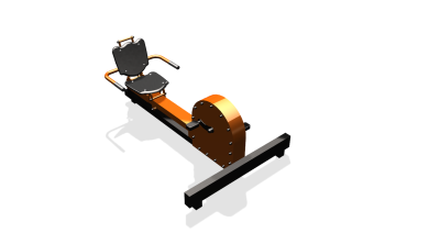 Силовой уличный тренажер  "Велотренажер"  УТ410 в Волгограде