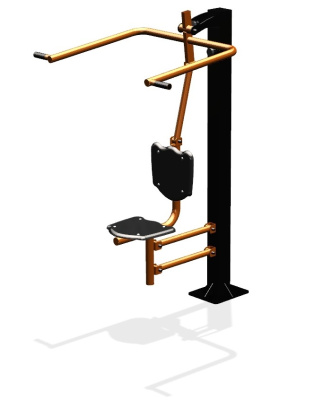 Уличный тренажер "Верхняя тяга одинарный" УТ 114 в Волгограде