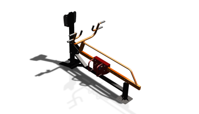 Силовой уличный тренажер  "Гребная тяга"  УТ414 в Волгограде