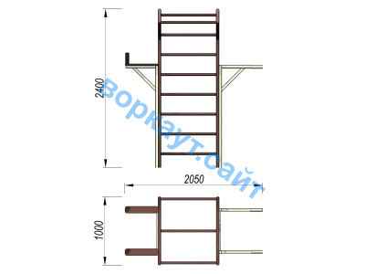 Детский спортивный комплекс 3 в 1 ДСК 3103 в Волгограде