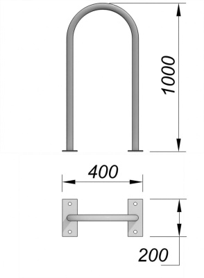 Велопарковка МАФ 6001 в Волгограде