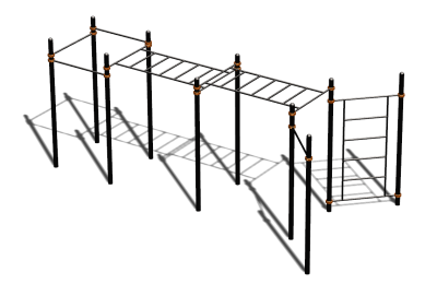 Спортивный комплекс воркаут ВС-118 в Волгограде