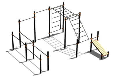 Спортивный комплекс воркаут ВС-146 в Волгограде
