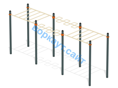 Воркаут комплекс рукоходов ВС-22 в Волгограде