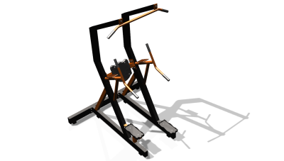 Силовой уличный тренажер  "Комбинированный станок"  УТ416 в Волгограде