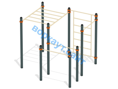 Спортивный комплекс воркаут ВС-48 в Волгограде