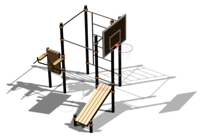 Спортивный комплекс воркаут ВС-155 в Волгограде