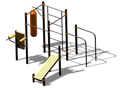 Спортивный комплекс воркаут ВС-93 в Волгограде