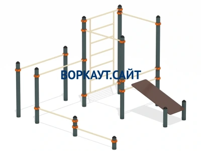 Спортивный комплекс воркаут ВС-43 в Волгограде